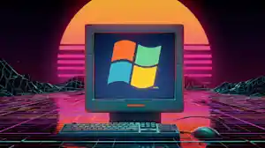 nuneybits Vector art of the iconic Microsoft Windows logo on a 0d681fb6 874c 4a30 83b8 90efbe6996d5