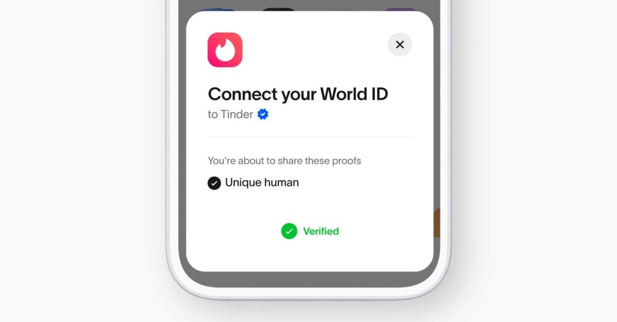 world id tinder verify