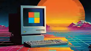 Nuneybits Vector art of the iconic Microsoft Windows logo on a fa8c56b1 15d5 4e25 9044 a2beb94286fe