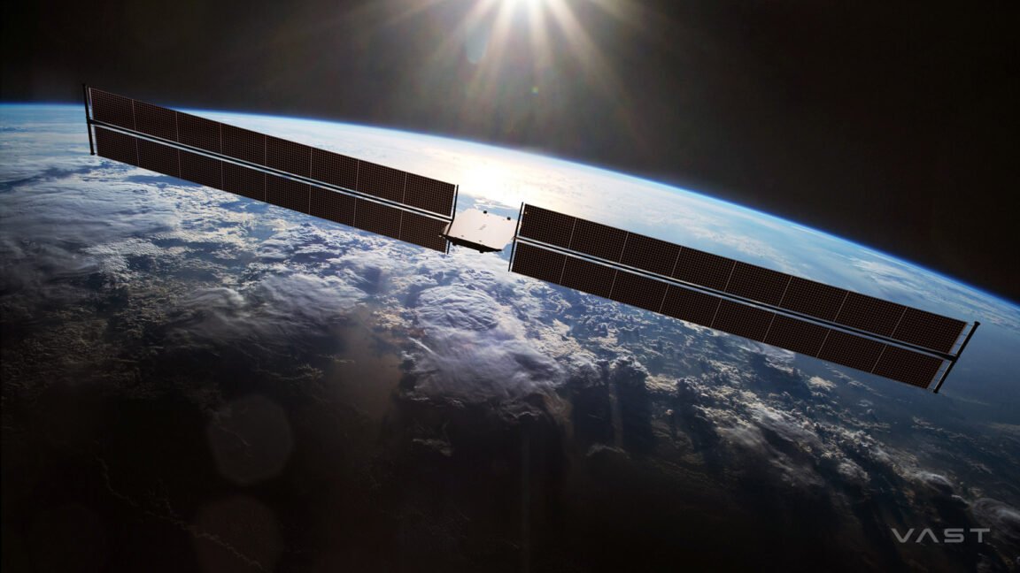 VAST Satellite watermark