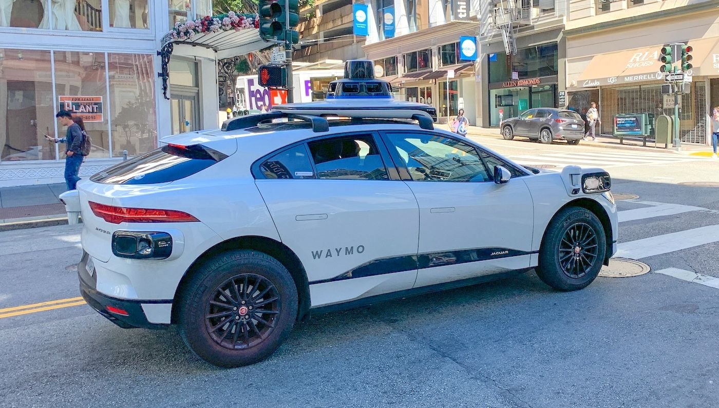 Waymo self driving car. 52194843144