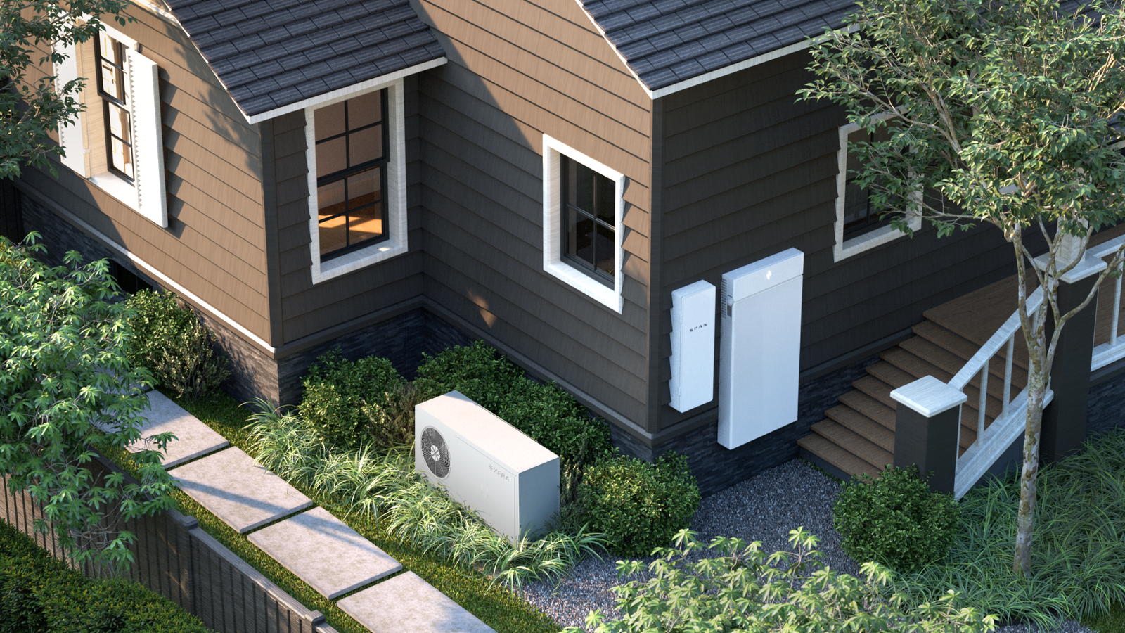 XFRA SPAN Lifestyle Brown house