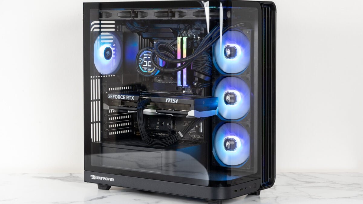 iBuyPower Trace X PC desktop review 16