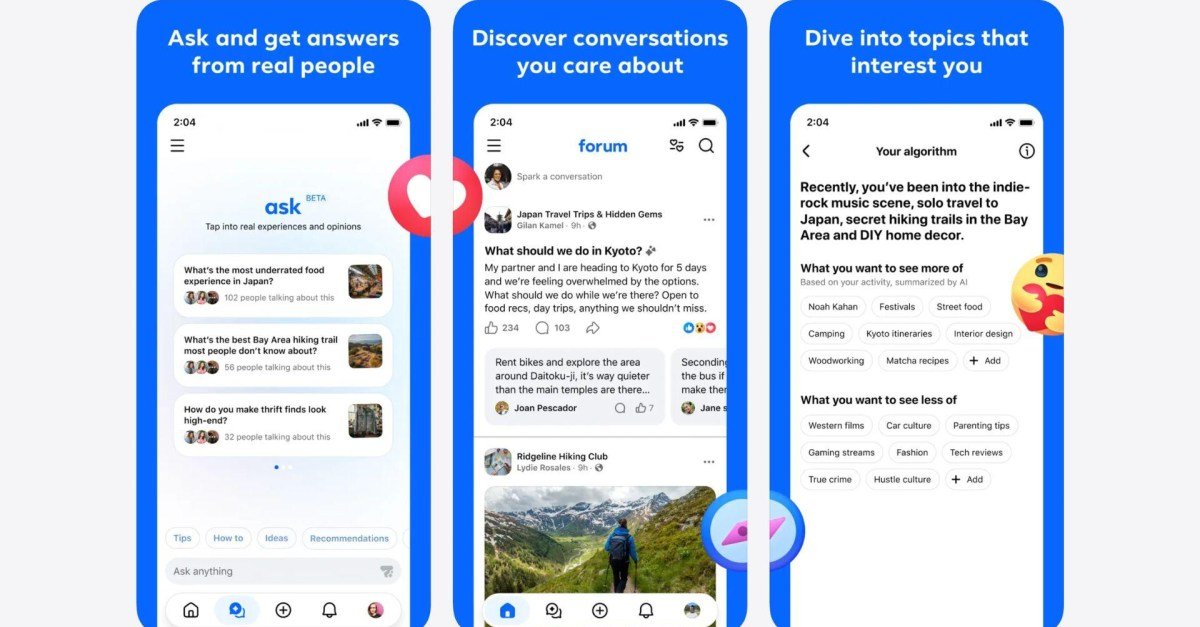 meta forum app featured