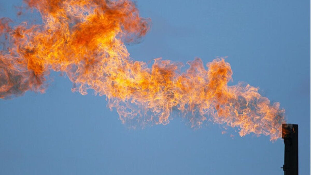 methane flaring