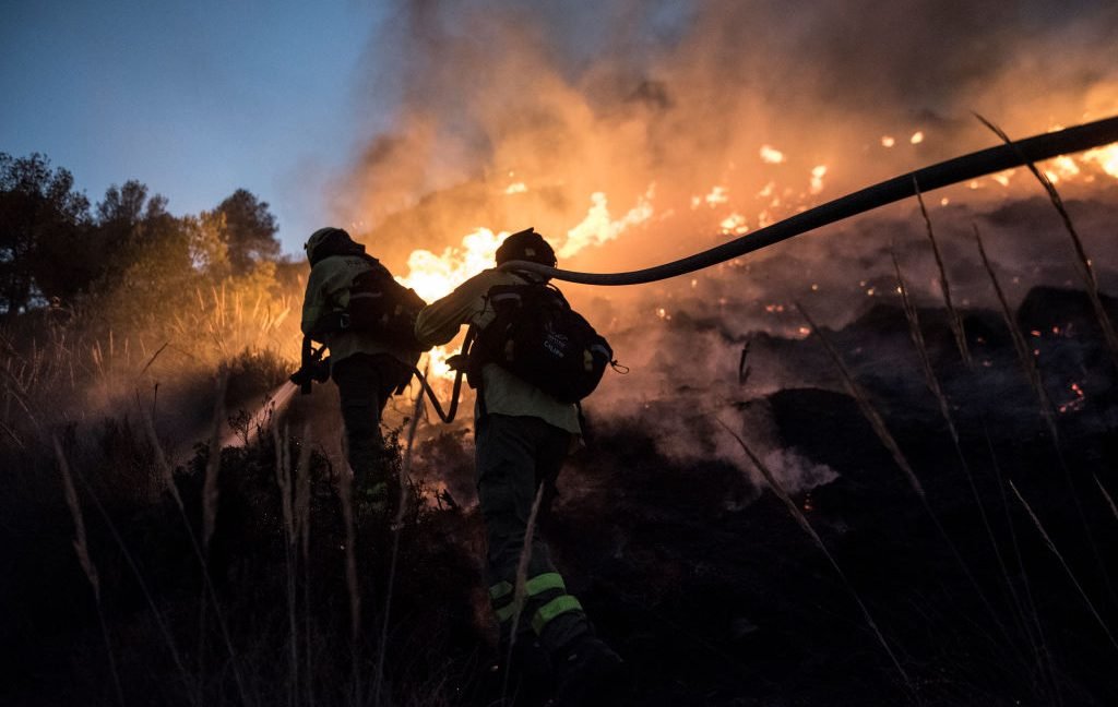 spain wildfire