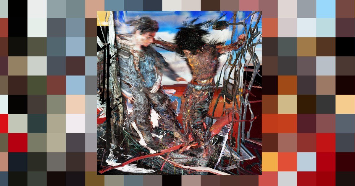 Cold Court Hands Up EP Art by Gabriel Good large