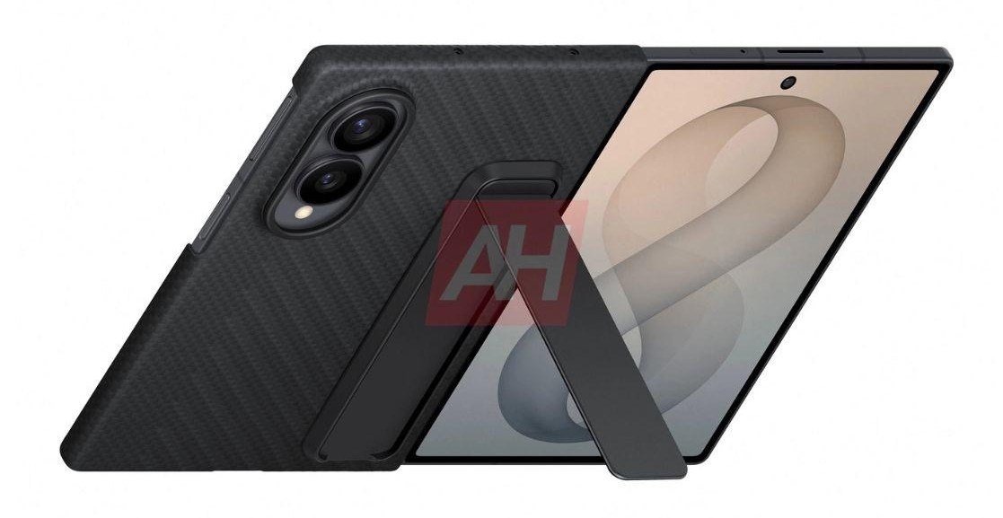 Samsung Galaxy Z Fold 8 Wide leak case stand