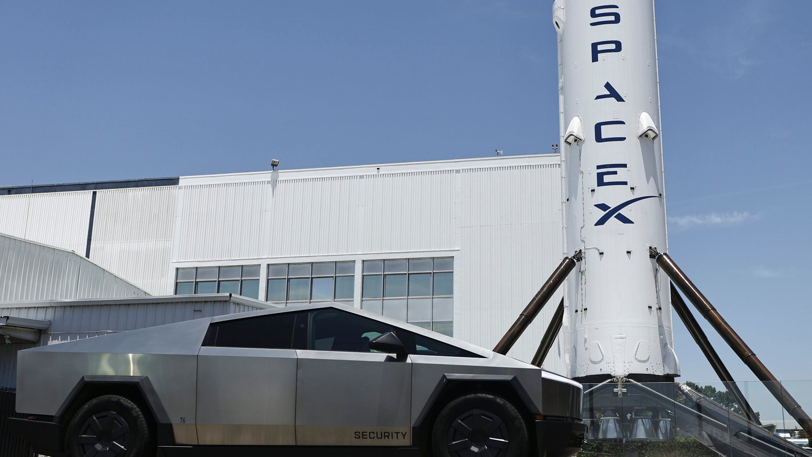 SpaceX signage