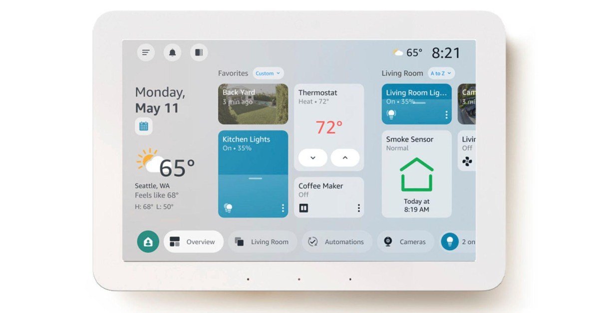 amazon echo hub redesign wide