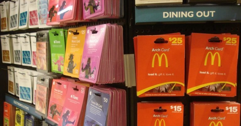 gift cards