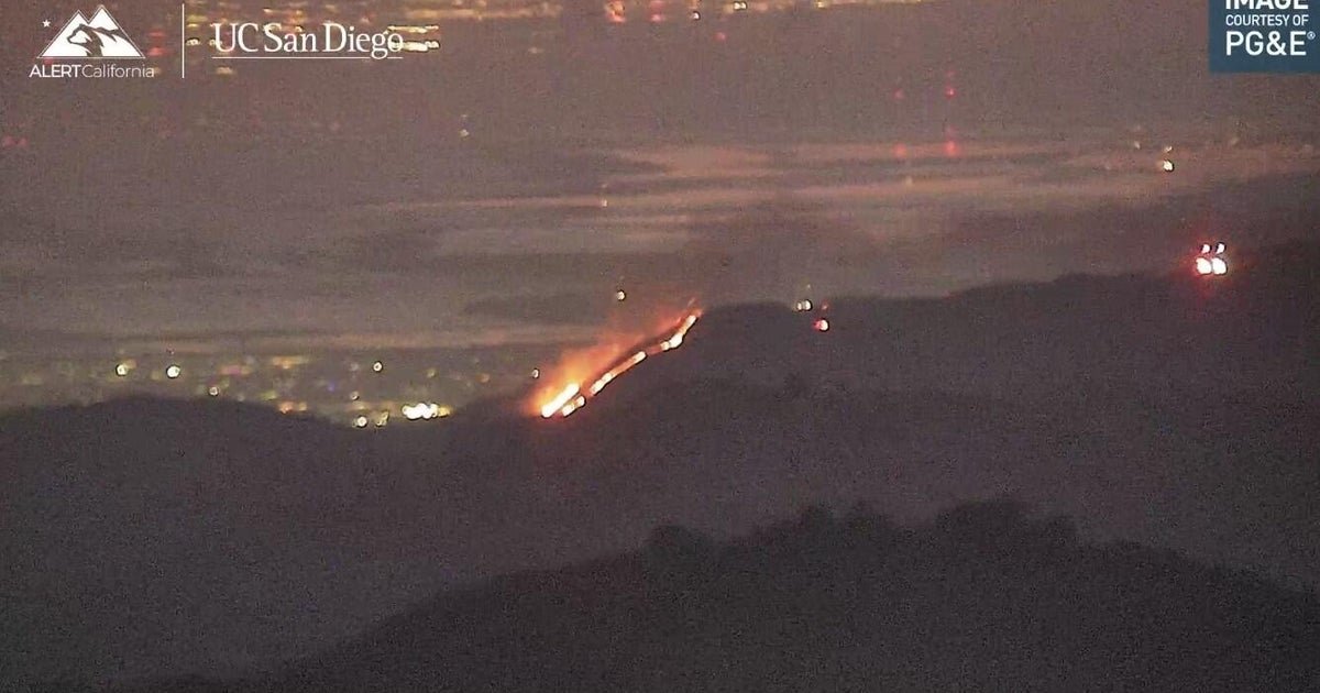 san jose east foothills fire