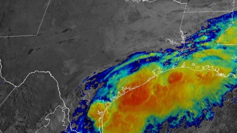 tropical disturbance over south texas 1200x675